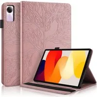 SmartUP Tablet-Hülle für Xiaomi Redmi Pad 2 Tasche Smart Cover Case Klapphülle Schutzglas 11 Zoll, integrierte Standfunktion, integriertes Sicherheitsband
