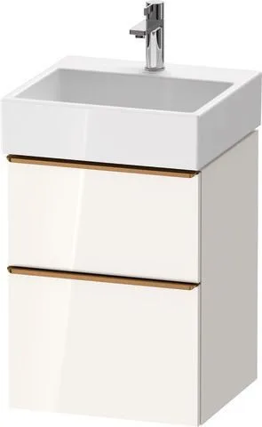 Duravit D-Neo Waschtischunterbau wandhängend Weiß Hochglanz 484x442x625 mm - DE4370004220000 DE4370004220000