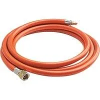 Wohnwagen Anschluss-Kit, Adapter 30mbar orange, 3 Meter