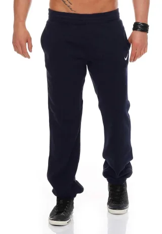 NIKE Herren-Jogginghose â€žClub Swoosh Cuffâ€œ in Marineblau