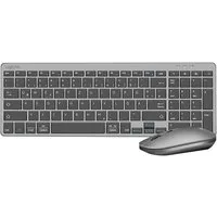 LogiLink ID0215 Dual-Mode Tastatur & Maus Set kabellos Tastatur-Maus-Kombiset Tastatur- und Maus-Set, Multi-Device-Set, Bluetooth 5.0, Scherentasten, 1600 DPI, Alltag