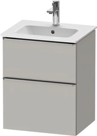 Duravit D-Neo Waschtischunterbau wandhängend Betongrau Matt 510x402x625 mm - DE4360070070000 DE4360070070000