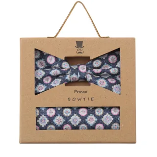 prince bowtie - Set Fliege + Einstecktuch marine - Gr. - OS