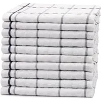 ZOLLNER Geschirrtuch, (Spar-Set, 10-tlg), 45 x 60 cm, 100% Baumwolle, vom Hotelwäschespezialisten