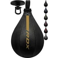 RDX Sports Punchingball RDX MayaHide Leder Boxen SpeedBall mit Halterung PunchingBall SpeedBag