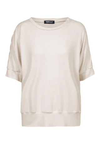 FRANK WALDER - Shirt CASUAL mit breitem Saumabschluss pearl - Gr. - 42