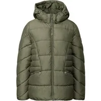 STREET ONE Outdoorjacke grün,Outdoor,Polyester,Unifarben,Stehkragen,Lang,Regular Fit