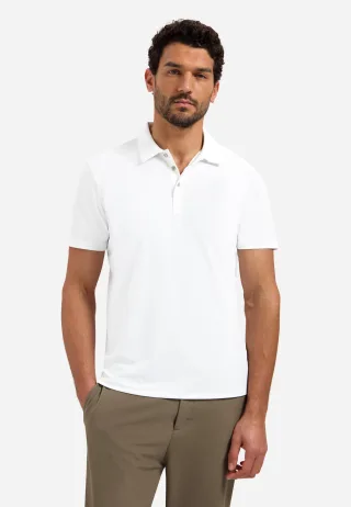No Excess - Polo Travel Jersey Sedoc white - Gr. - S