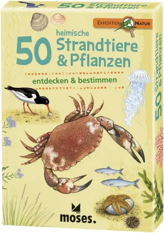 Expedition Natur 9745 - 50 heimische Strandtiere & Pflanzen