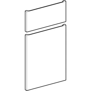 Geberit Front Set, Lava, Renova Plan Seitenschrank, Modell 869021, 595278000 595278000