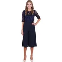Sarcia.eu Culotte-Overall John Zack Dunkelblauer Overall aus Spitze M