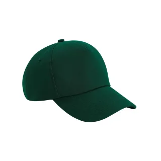 Beechfield - "Authentic" Kappe 5 Segmente für Herren/Damen Unisex (Flaschengrün)