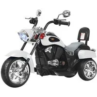 COSTWAY Elektro-Kindermotorrad, 6V mit Hupe & Vor-und Rückwärtsschalter