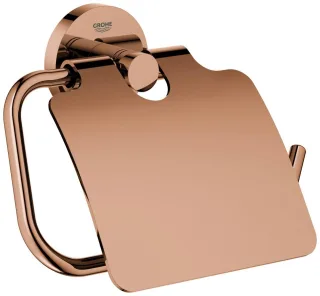 GROHE WC-Papierhalter Essentials 40367 mit Deckel warm sunset, 40367DA1 40367DA1
