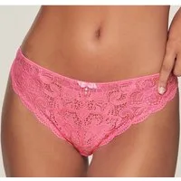 LASCANA Tanga Nikoletta mit feiner Zierschleife und Accessoire in Perlenoptik