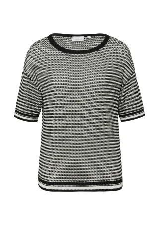 comma - Strickpullover schwarz - Gr. - 34