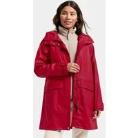 Didriksons Regenmantel Damen Regenjacke Wasserdicht ELLY mit Kapuze mit Taschen