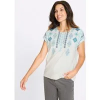 Sieh an! T-Shirt Kurzarm-Shirt Extra kurz