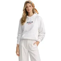 Polo Ralph Lauren Kapuzensweatshirt Damen Fleece Hoodie Sweatshirt mit Kängurutasche Eine sofortige Authentifizierung über das Ralph Lauren-System möglich.
