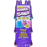 Kinetic sand Sandeimer Spin Master Kinetic Sand - Schimmer Sand 3er Pack