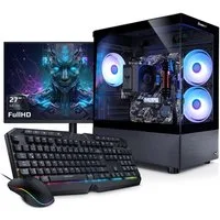 Kiebel Viper V PC-Komplettsystem (27", AMD Ryzen 7 AMD Ryzen 7 5700G, Radeon Vega, 32 GB RAM, 1000 GB SSD, ARGB-Beleuchtung, WLAN)