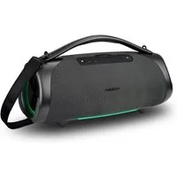 Medion® LIFE® P61768 (MD43768) XL Bluetooth-Lautsprecher (A2DP Bluetooth, AVRCP Bluetooth, Bluetooth, 100 W, tragbar, Akku, Bass Boost, Musikbox, RGB, IPX7, Powerbank, Anthrazit)