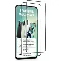 SmartUP Displayschutzglas 2X Schutzglas für Samsung Galaxy A27 5G Panzerfolie Full Screen 9H für Samsung Galaxy A27 5G, 2 Stück, Rundumschutz, passgenaue Verarbeitung