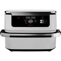 NINJA Heißluftfritteuse Foodi FlexDrawer AF500 Airfryer, 2470 W, Air Fry für 8 Personen, 10,4 Liter MegaZone oder 2x 5,2 Liter DualZone
