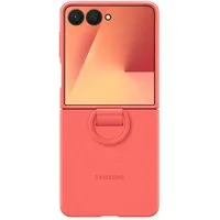 Samsung Handyhülle Ring Case (Silicone) für Samsung Galaxy Z Flip7, Backcover, Schutzhülle, Handyschutzhülle, Case, Schutzcase, stoßfest