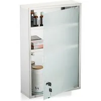 relaxdays Medizinschrank mit Glastür
