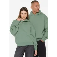 Harlem Soul Kapuzensweatshirt mit überschnittenen Schultern