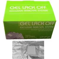 Sun Garden Nails Nageldesign Zubehör Nail Polish Remover Wraps Pads 100 Stück - Nagellack - Peel Off Alumin