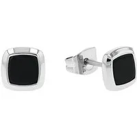 Amor Paar Ohrstecker Quadrat, mit Achat