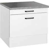 OPTIFIT Unterschrank OPTImulti Breite 60 cm, mit 1 Tablar für Wäschekorb, 1 Auszug