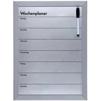 Vigo Pinnwand Vigo Magnettafel Wochenplaner, 29 x 39 cm