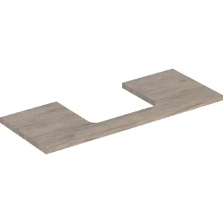 Geberit ONE Waschtisch-Platte, Ausschnitt mittig, für Aufsatzwaschtisch 505285006