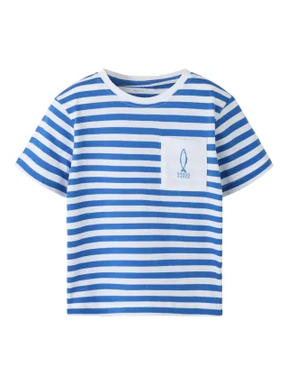 NAME IT - NMMJESPER SS NREG TOP BOX PB Nautical Blue - Gr. - 98