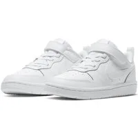 Nike Sportswear Court Borough Low 2 (PS) Sneaker Design auf den Spuren des Air Force 1, für Kinder