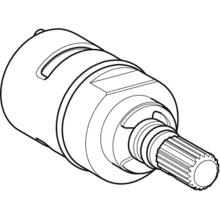 Geberit Ventil Temperatur, für Geberit ONE WT-Armatur Wandmontage, 244166001 244166001