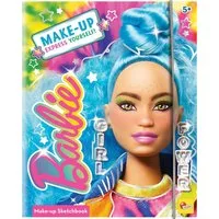 Lisciani Kreativset Barbie Sketch Book Make Up Goal
