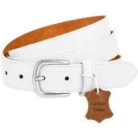 Adel Bags Ledergürtel Damen Gürtel, 3 cm Breit, verschiedene Farben,Hergestellt in Italien