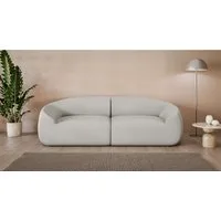 LeGer Home by Lena Gercke Big-Sofa YANI, Designersofa, organische Form, Maße B/T/H: 240/64/81 cm, mit Wellenunterfederung, auch in Bouclé, passend zur Serie