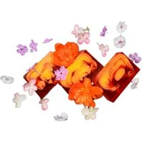 Nesbel - Spüren Sie die Reinheit? Handseife Frühlingsobstgarten, Glycerin Hand-und Dusch Seife mit Ziegenmilch 100g