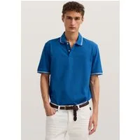 bugatti Poloshirt Modern Fit aus reiner Baumwolle
