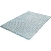 Kleine Wolke Badematte Chelsea, Badvorleger, Badezimmer Teppich, Höhe 20 mm, rutschhemmend beschichtet, fußbodenheizungsgeeignet, Polyester, rechteckig, Badteppich, modernes Design, gestreift