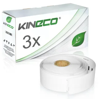 3 Etiketten für Dymo 99018 S0722470 190x38mm