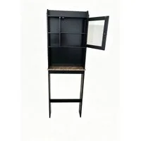 GarveeMore Badregal Toilette Aufbewahrungsschrank mit verstellbaren Regalen