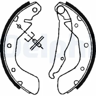 Delphi Bremsbacken hinten Opel Astra Combo Corsa Tigra Vectra