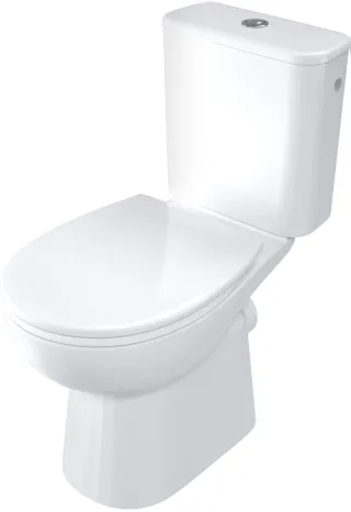 Neuesbad WC RIMLESS mit SEAT und Spülkasten NB1DECDFD6RPS1