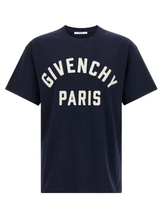 Givenchy Blaues Baumwoll-T-Shirt